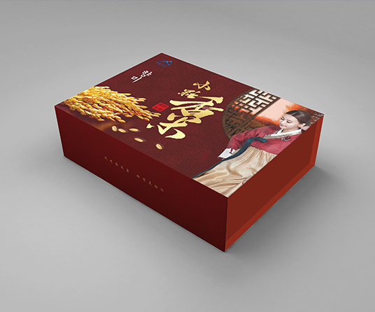 小粒香米礼盒包装