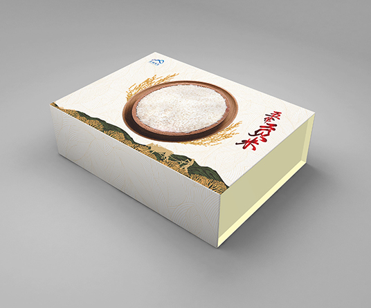 五常贡米礼盒包装
